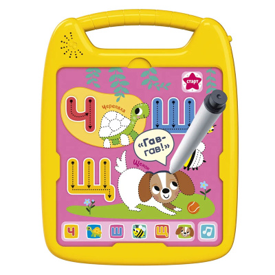 Обучающий планшет с карточками Азбука в картинках Азбукварик 3433 1